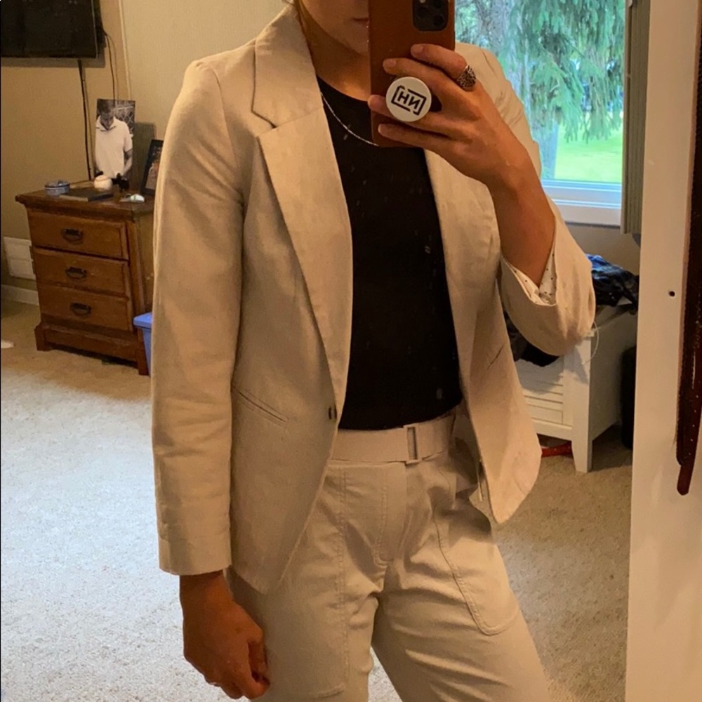 Cream Blazer